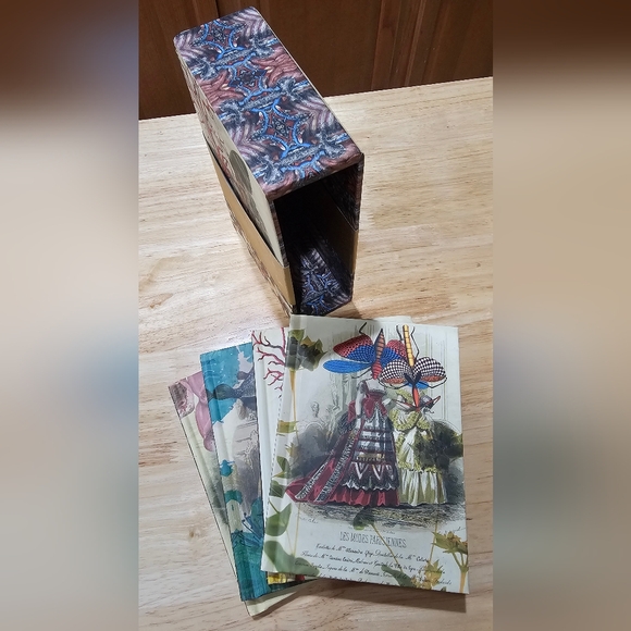 Christian Lacroix Boxed Hardcover Journal Set Les Modes Parisennes New With Tags - Picture 2 of 16